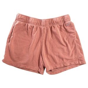 Hollister‎ Women’s Pink Sweat Drawstring Shorts  Sz M